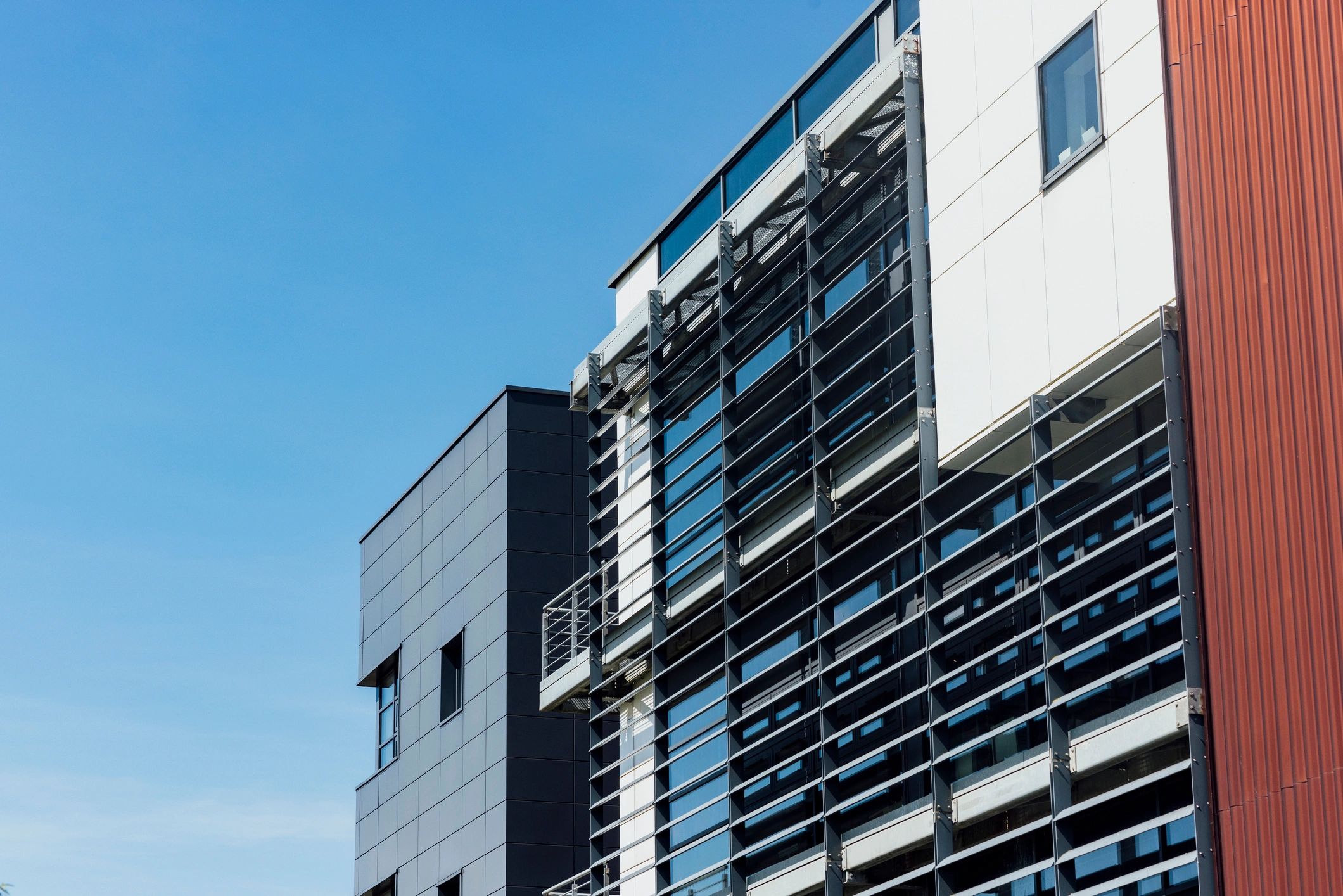 Institutional building representing architecture and public infrastructure expertise